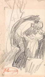 Unidentified Subject: A Man with a Child